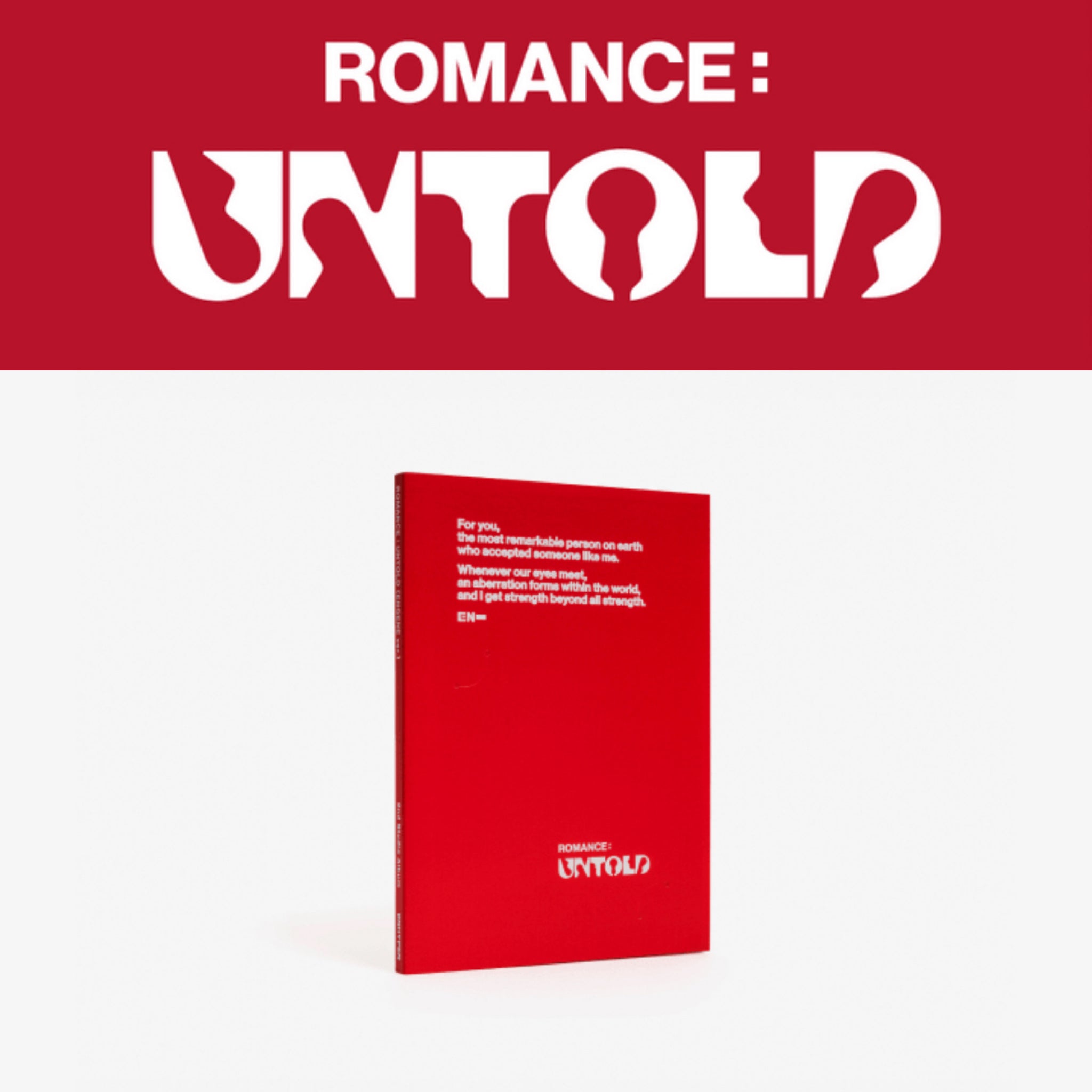 ENHYPEN - Romance : Untold 2nd Album ENGENE Ver. (You Can Choose