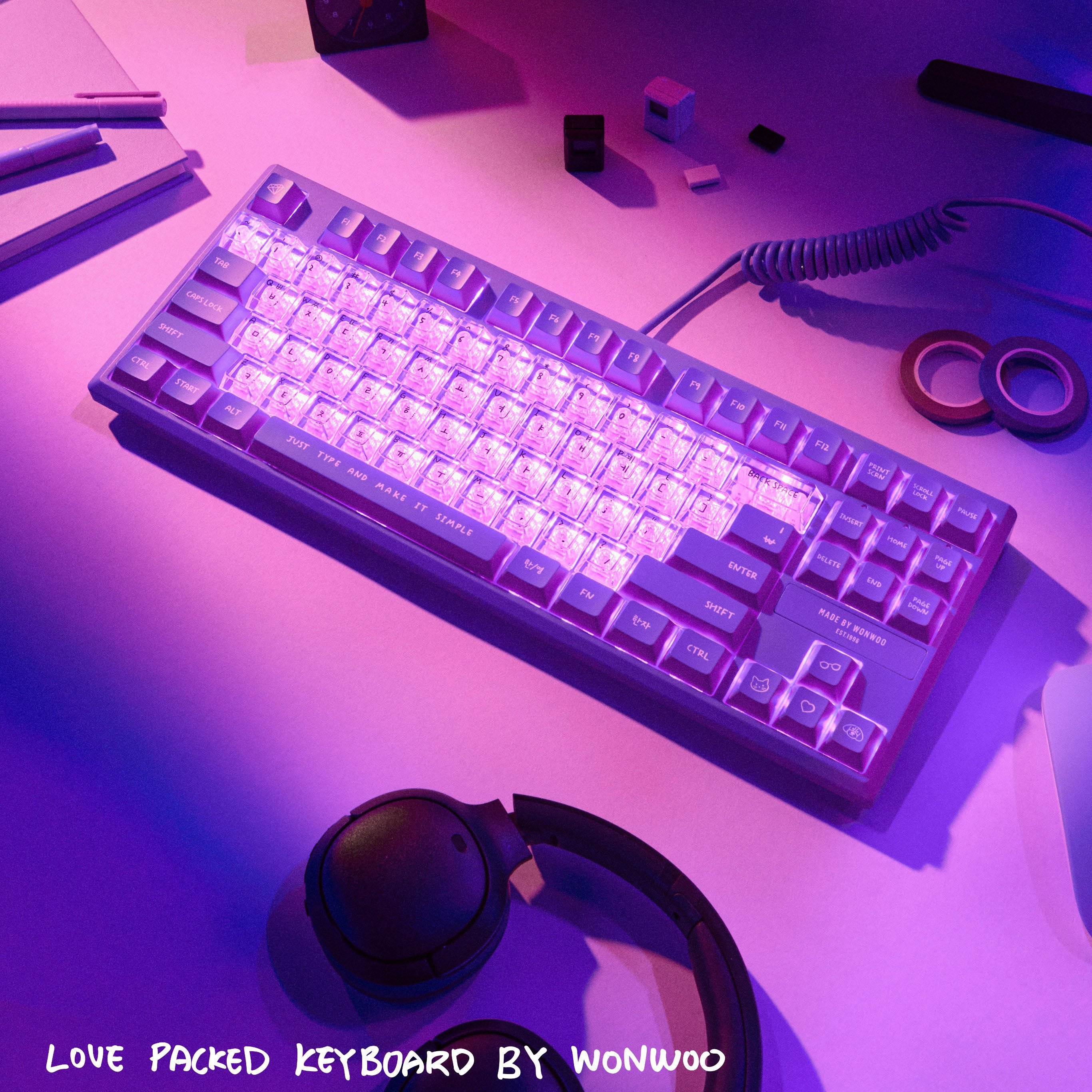 SEVENTEEN [Artist-Made Collection by WONWOO] Love Packed Keyboard