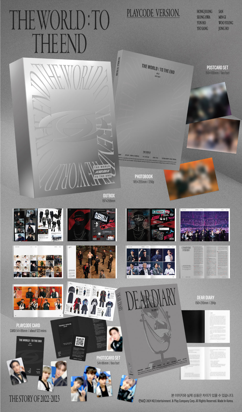 ATEEZ The World: To The End (DVD / Playcode Version) – Kpop Omo