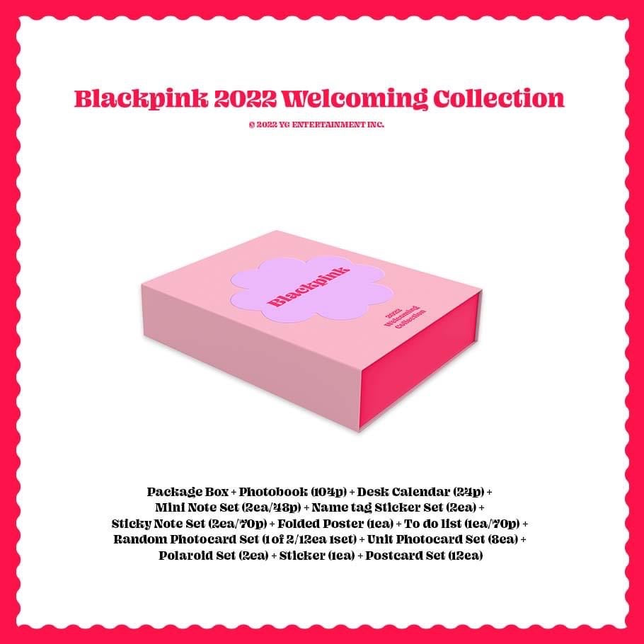 BLACKPINK 2022 Welcoming Collection – Kpop Omo