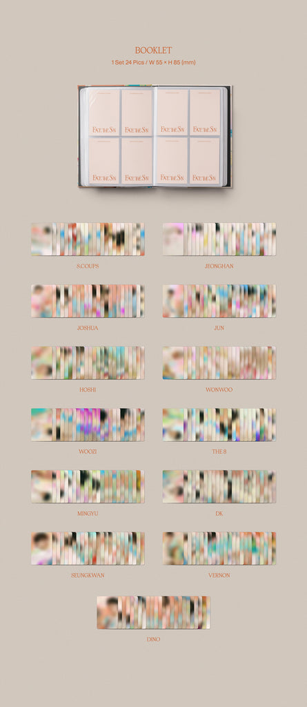 SEVENTEEN - Face the Sun [CARAT ver.] 4th Album+Free Gift – KPOP