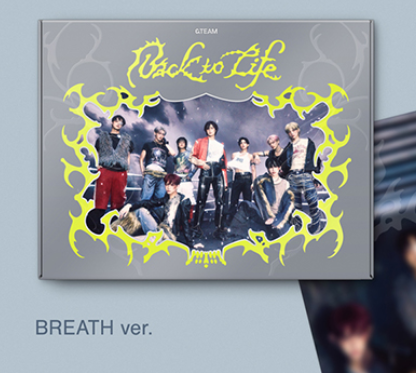 &TEAM - 1st Mini Album 'Back to Life' (BREATH ver. / GAZE ver