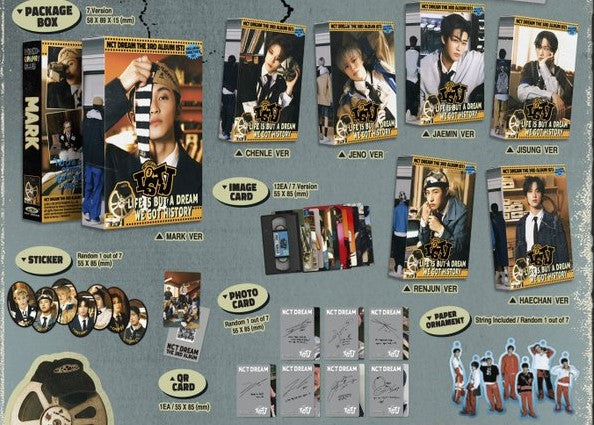 NCT DREAM - ISTJ (7DREAM QR Ver.) *SET OF 7* - K-Pop Time