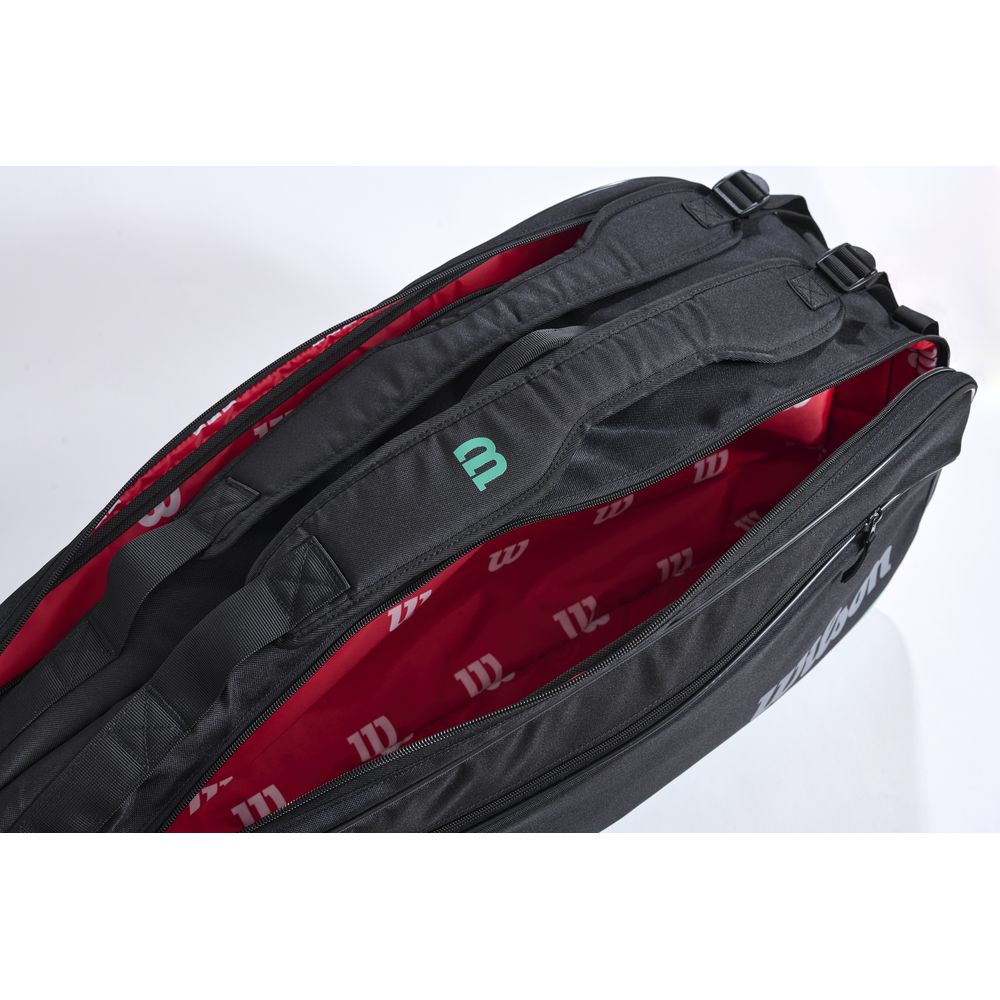 ウイルソン Wilson テニスバッグ・ケース TEAM J 6PK BLACK チーム J