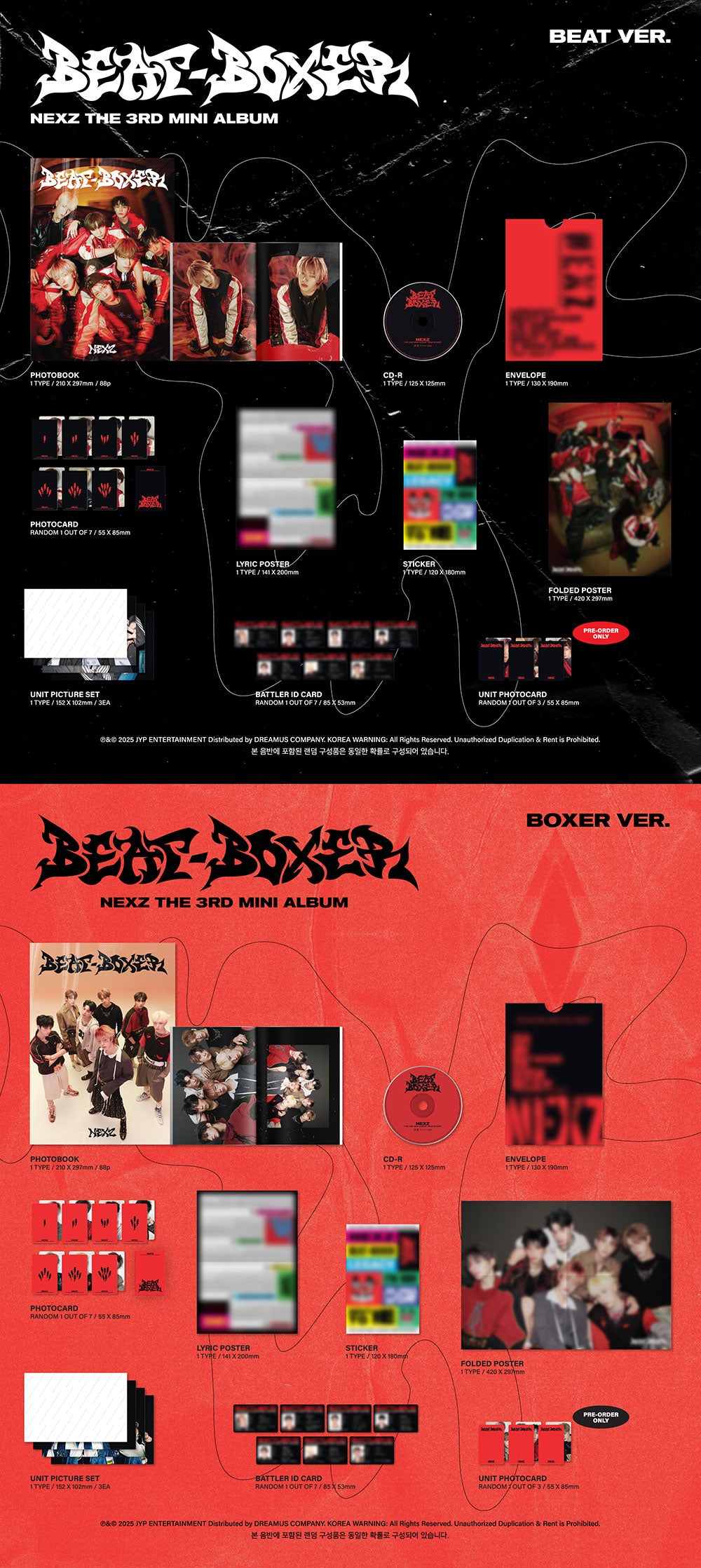 NEXZ - Beat-Boxer [3rd Mini Album] - K PLACE