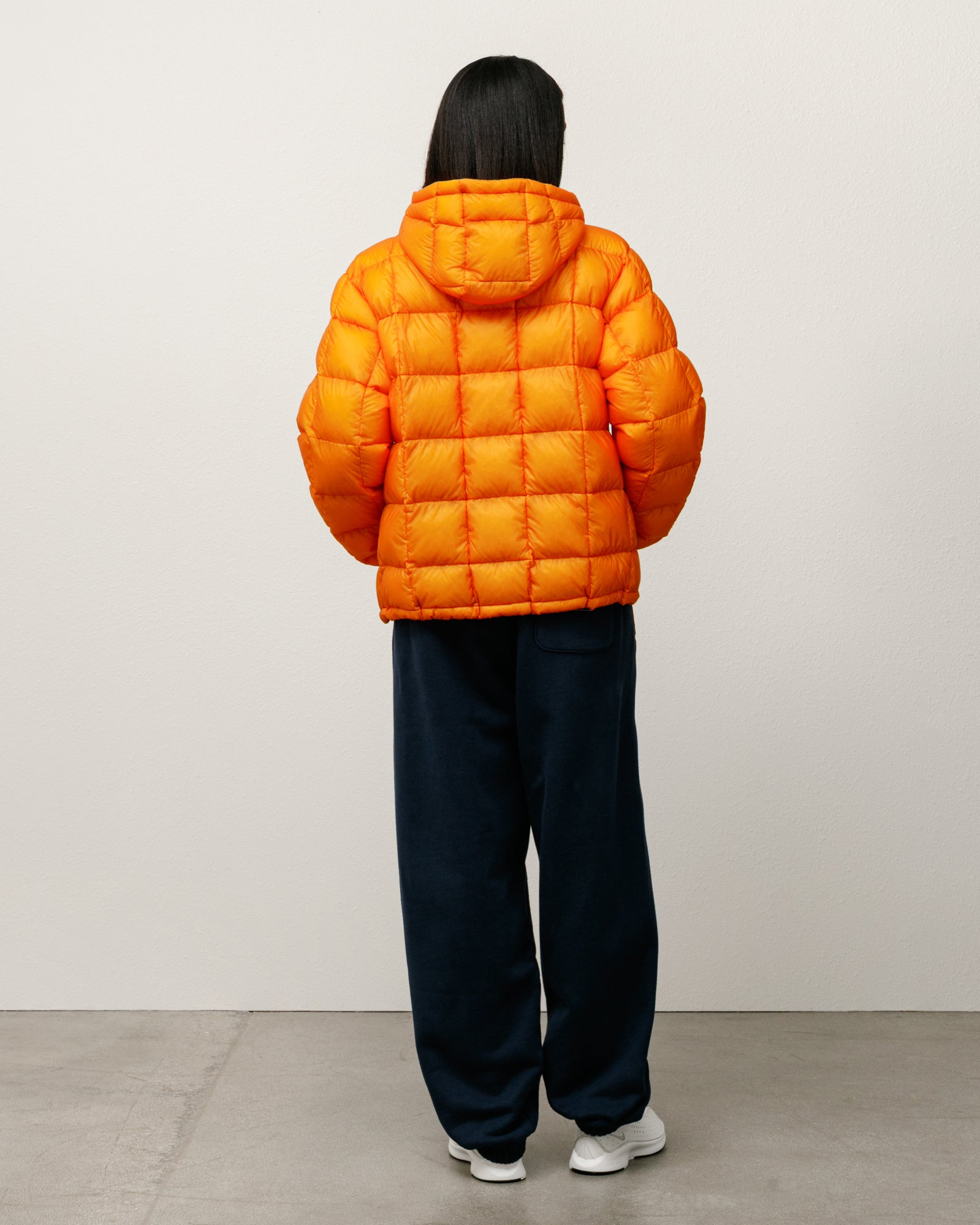 Midweight Hooded Puffer – Orange | Outerwear | Stüssy Korea