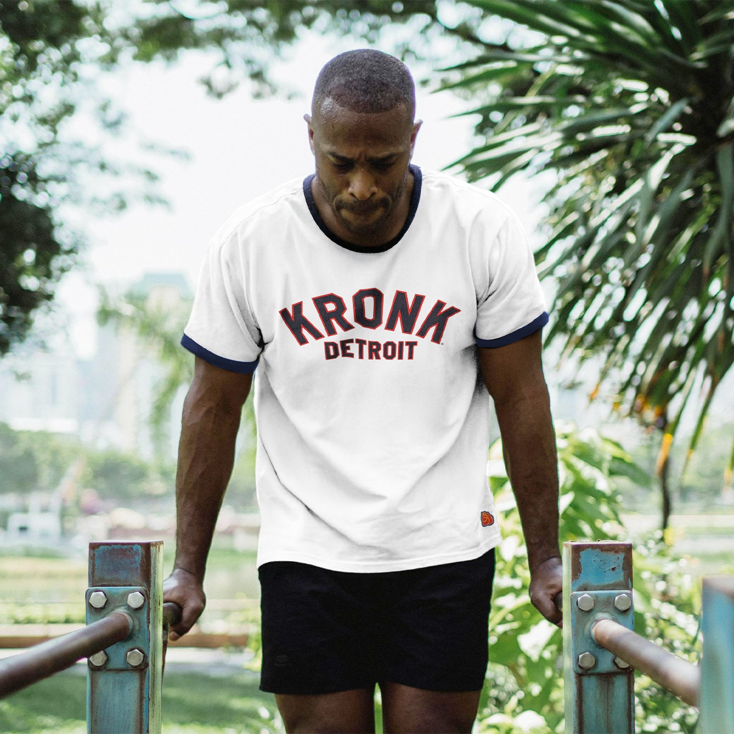 KRONK 'Detroit' Ringer Tee