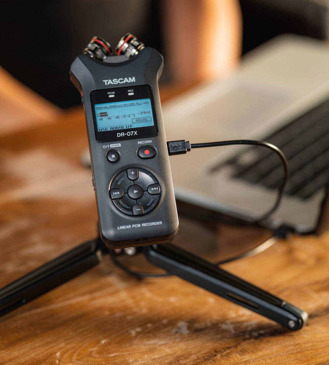 TASCAM DR-07X Handheld Stereo Recorder – Kraft Music