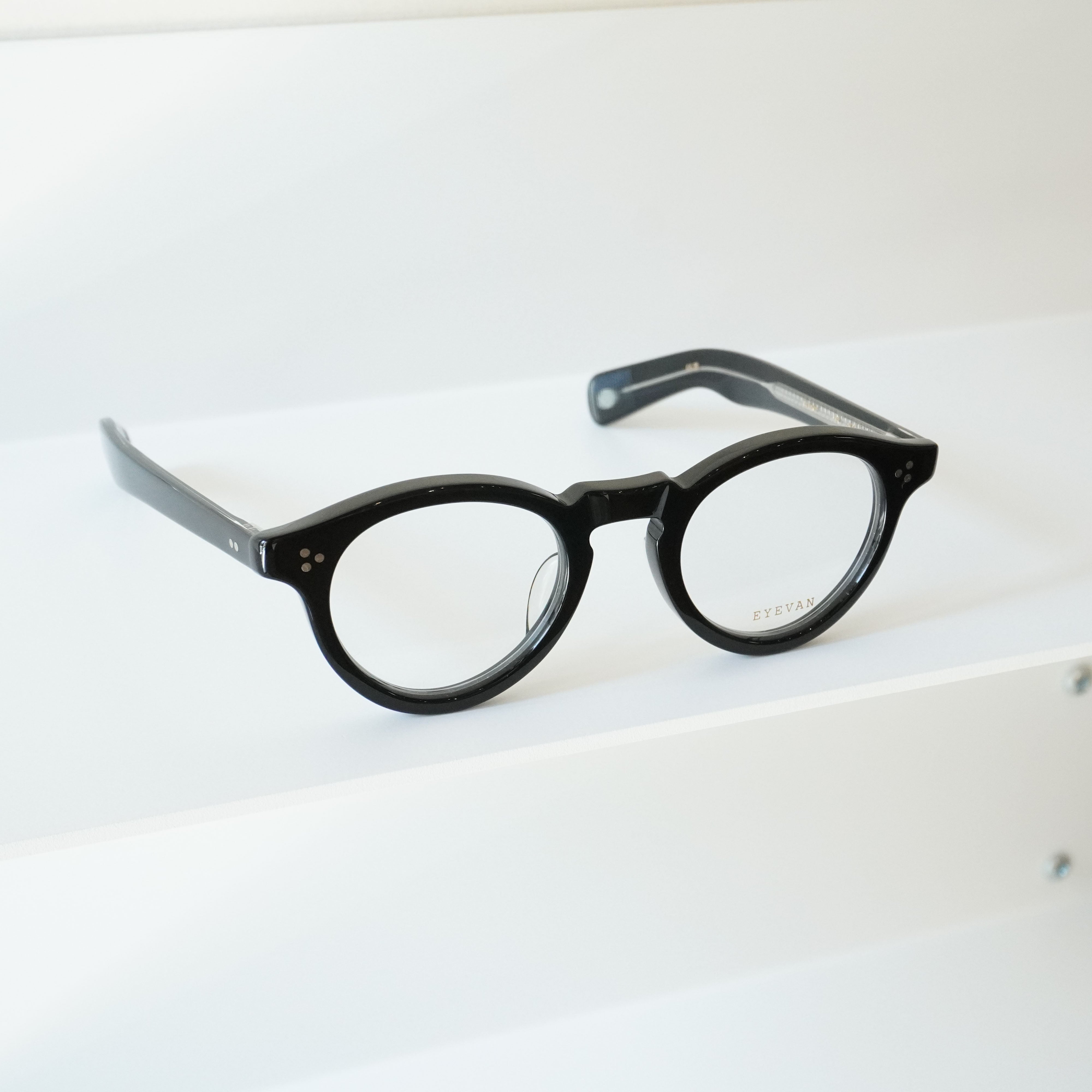 EYEVAN アイヴァン / CONNER / PBK (PIANO BLACK) / メガネ – KRANC