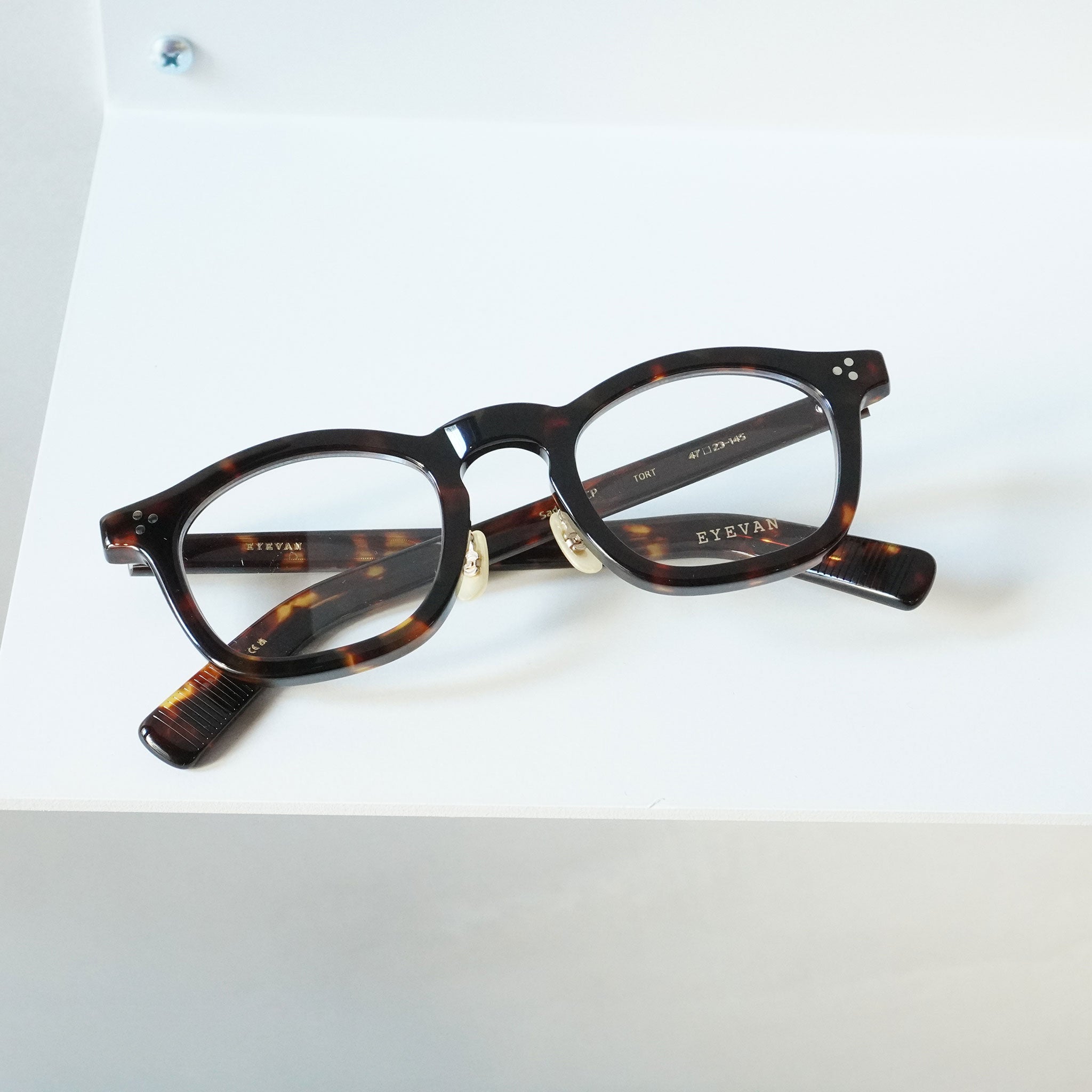 EYEVAN / SADLER / DT (DARK TORT) BROWN / Glasses – KRANC OPTICAL