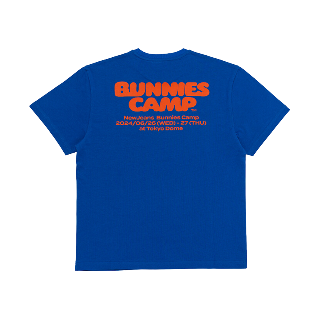 뉴진스 버니즈 캠프 2024 도쿄돔 티셔츠 퍼플 | NewJeans | KREAM