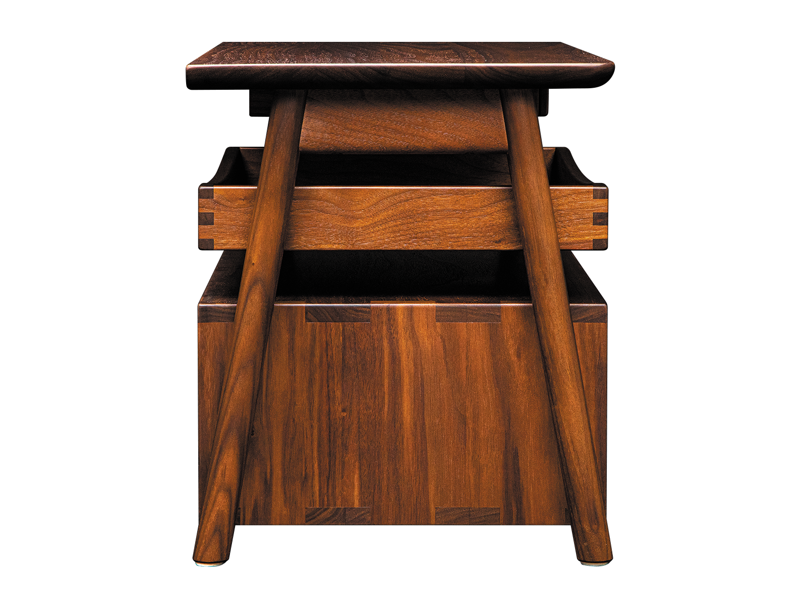 nepros neXT チェスト Walnut (4段3引出し) | KTCツール