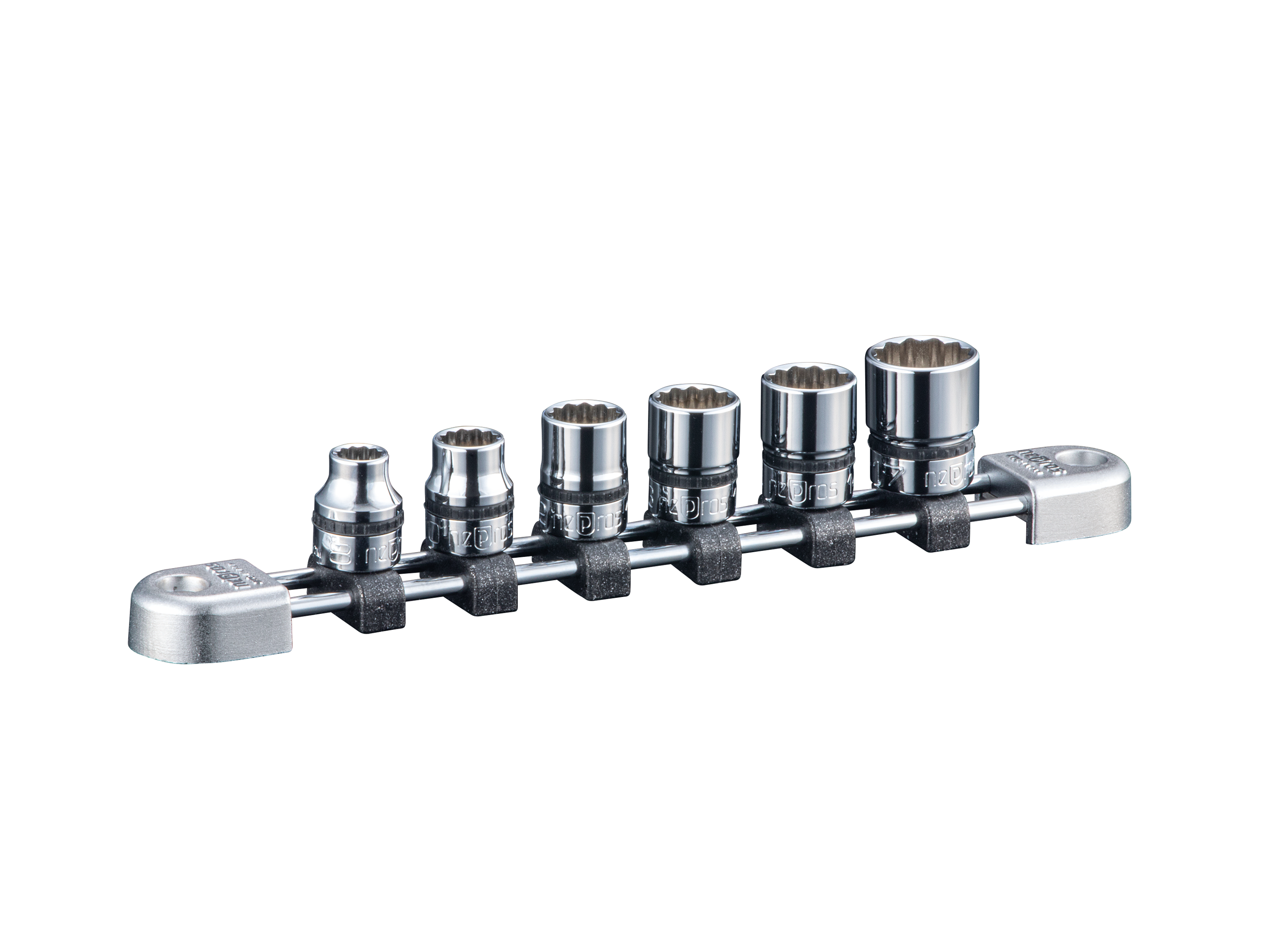 ネプロス 9.5sq.ソケットセット（十二角）[6コ組] | KTCツール