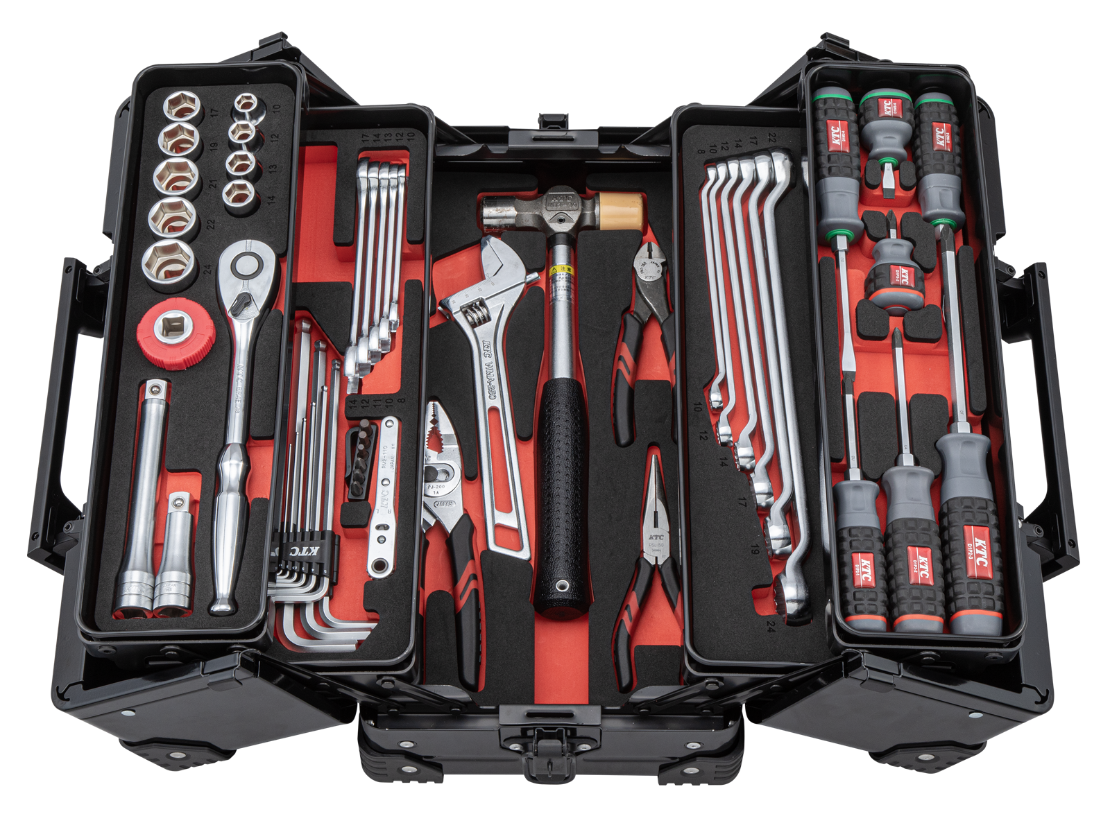 2026SKセール限定品】12.7sq.両開きメタルケースセット[52点] | KTC