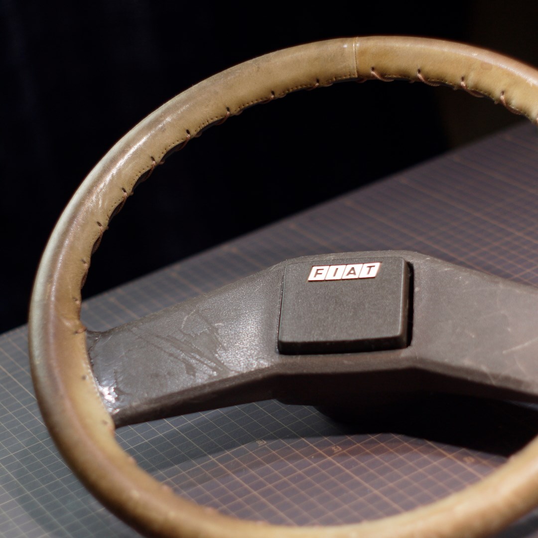 フィアットパンダのハンドルカバーを試作する | kumosha