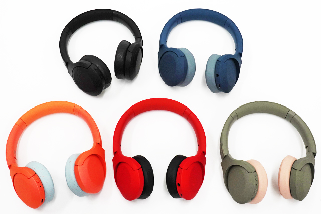 ノイキャンなしのコンパクト軽量なワイヤレスステレオヘッドセット h