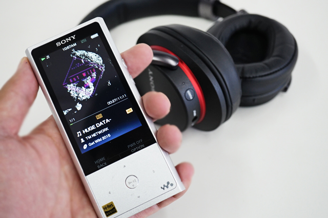 ウォークマンZXシリーズ「NW-ZX100」を持ち出して使ってみた雑感