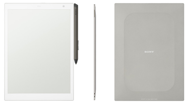 紙のように読んだり書いたりできるデジタルペーパー「DPT-CP1 / DPT