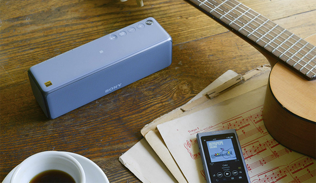 ハイレゾ音源対応の高音質と、Wi-Fi接続でネットワーク経由や音楽配信
