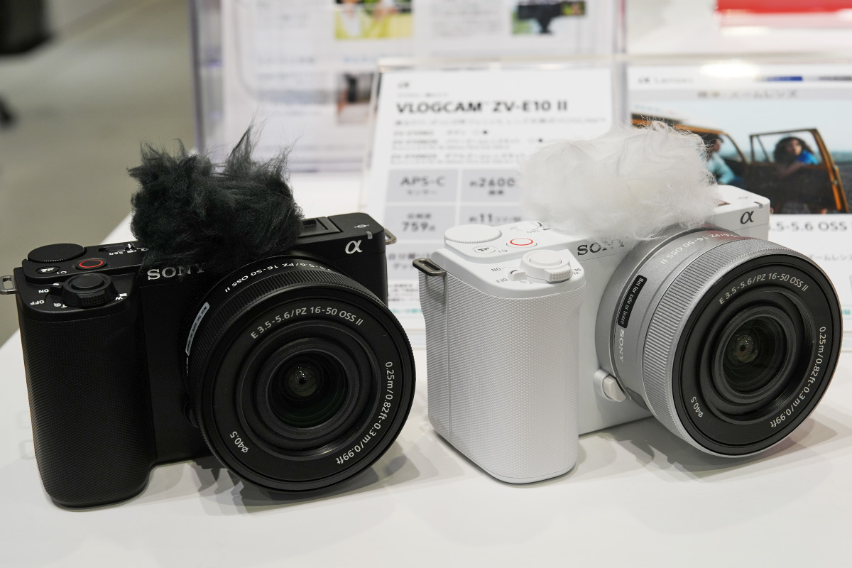 VLOGCAM™ ZV-E10 II」（ZV-E10M2）を、ソニーストアで触ってきた