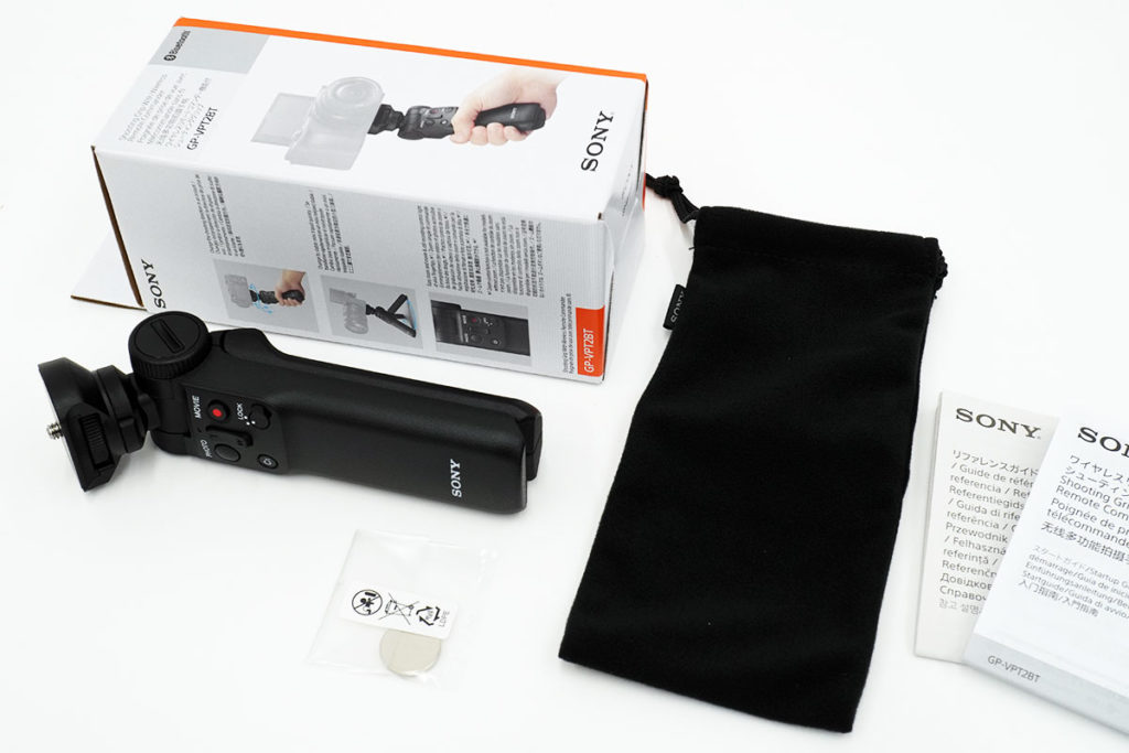 SONY シューティンググリップ GP-VPT2BT ポーチ欠品 SONY GP-VPT2BT