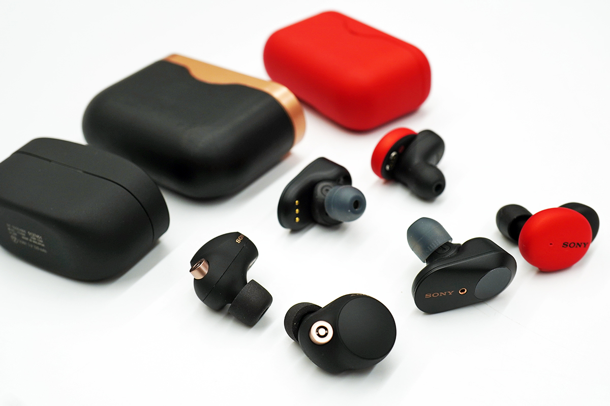 ワイヤレスノイズキャンセリングヘッドホン「WF-1000XM4」に付属する