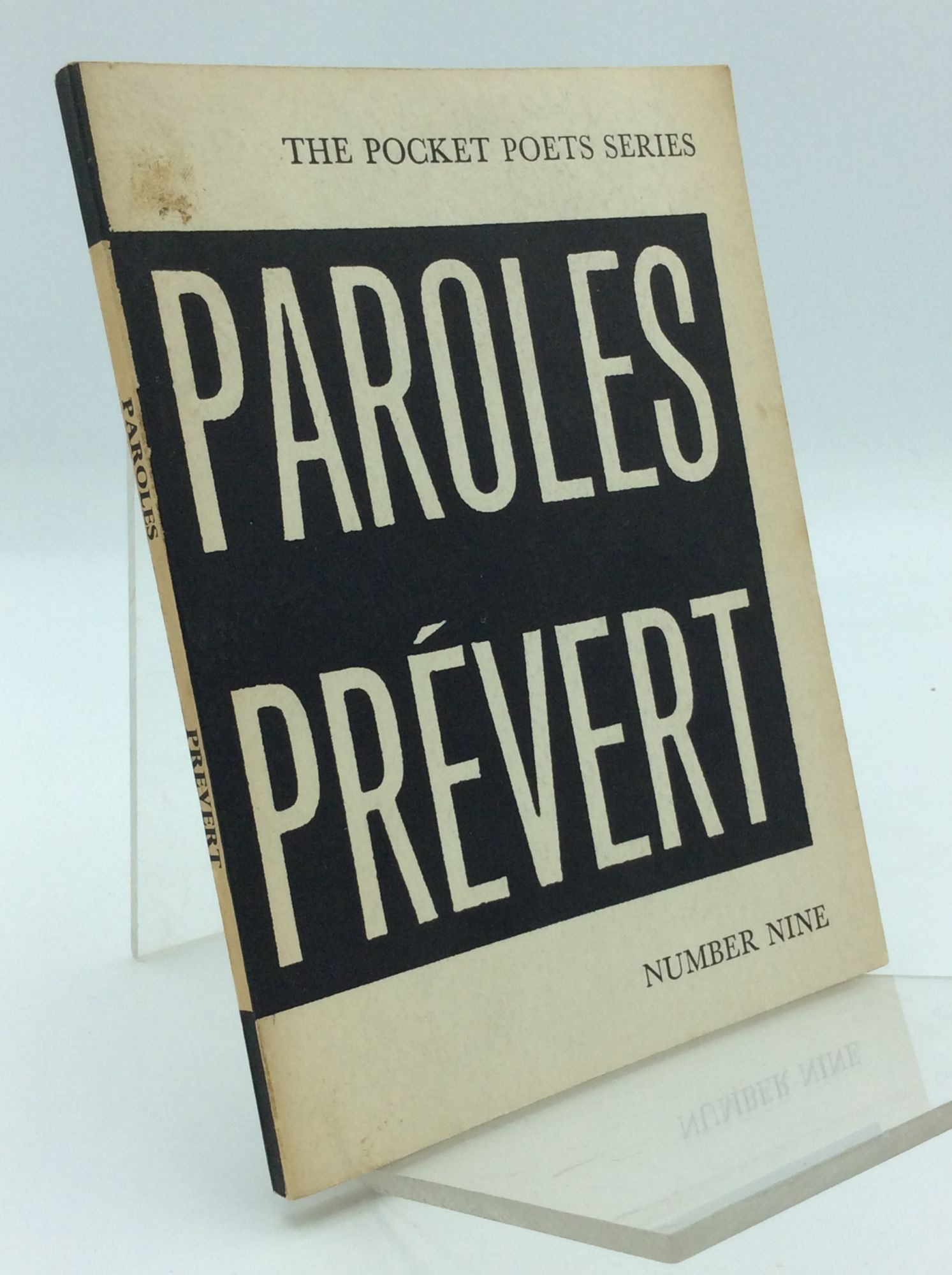 SELECTIONS FROM PAROLES | Jacques Prevert | 4th printing