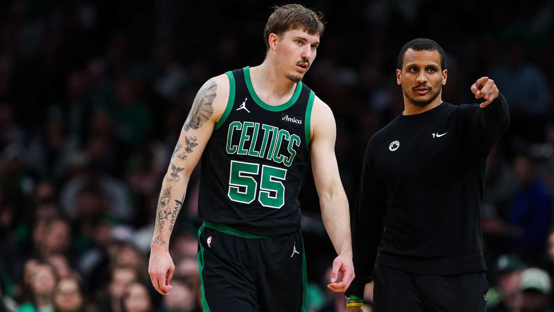 Celtics rookie Baylor Scheierman has career night against Nets