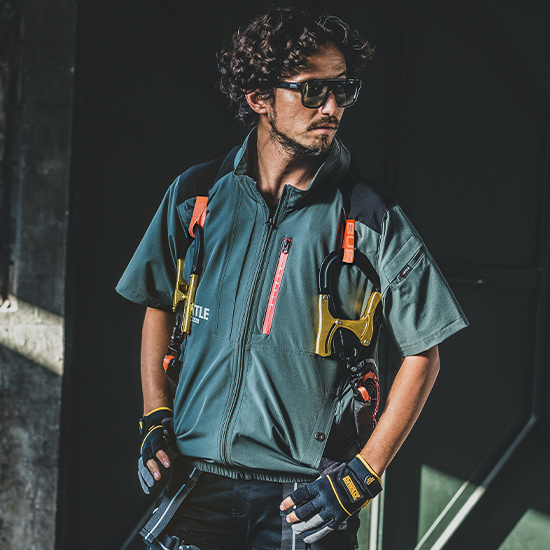 バートルエアークラフト半袖AC2006服のみ