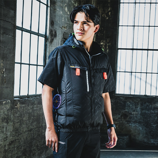 バートルエアークラフト半袖AC2026服のみ