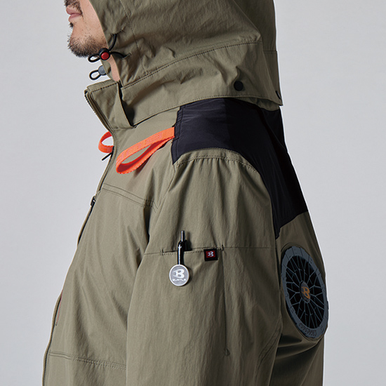 バートルエアークラフト半袖AC2086服のみ