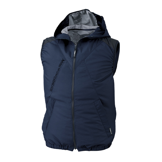 ジーベック空調服®ベストXE98024ファンバッテリーセット