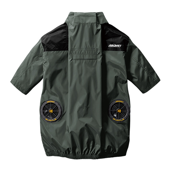 バートルエアークラフト半袖AC2016ファンバッテリーセット