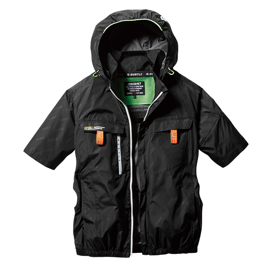 バートルエアークラフト半袖AC2026ファンバッテリーセット