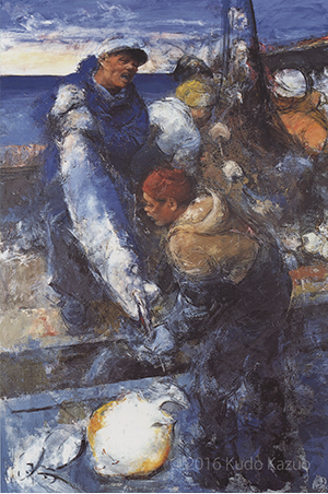 紹介文】洋画家 工藤和男