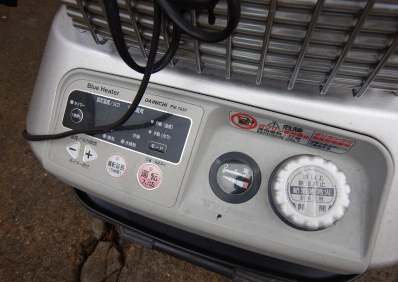 中古程度良 ダイニチ ブルーヒーター 石油ストーブ FM-195F 2014年製造