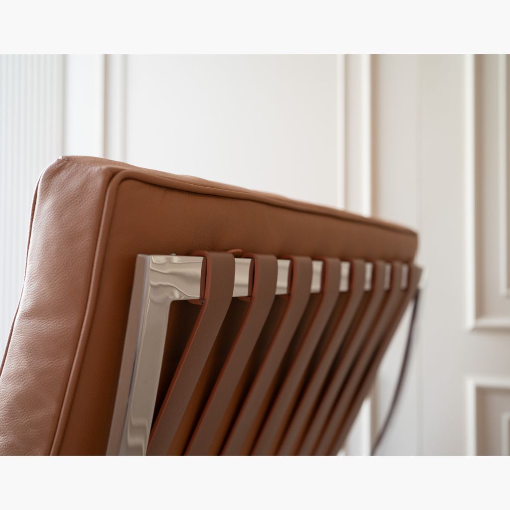 Barcelona Chair 1Seat Brown / バルセロナチェア シングル ブラウン