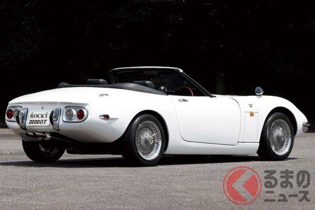 トヨタ「和製スーパーカー」の究極レプリカ実車展示へ！ まさかの屋根