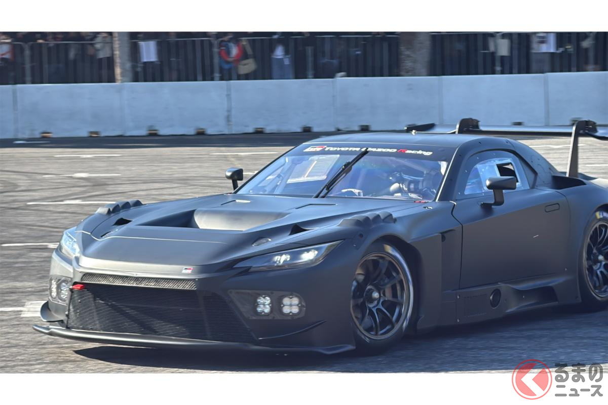 V8サウンドがめちゃ良い！ トヨタ新型「GR GT」はレーシングカーより