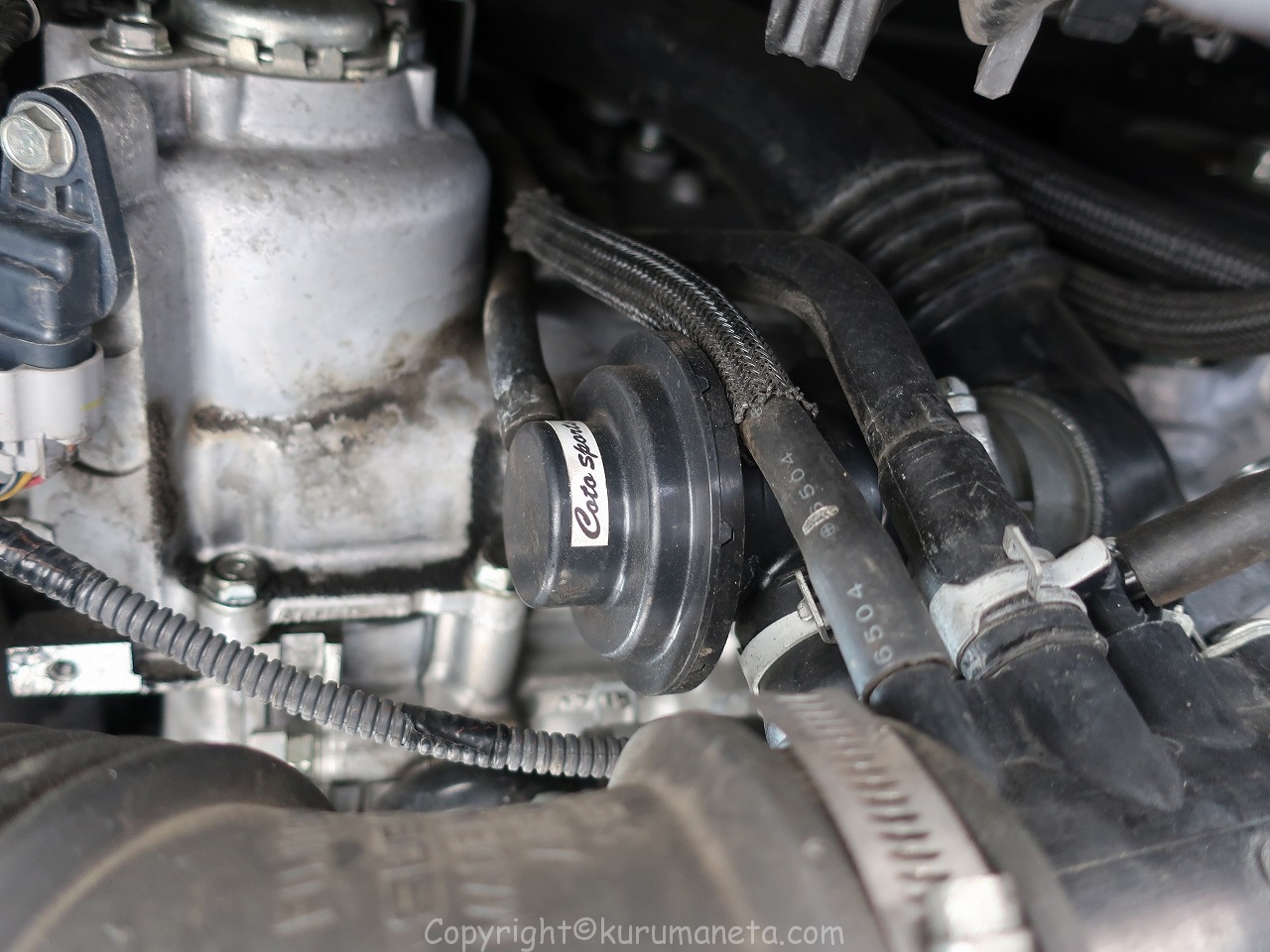 レヴォーグのブローオフバルブ交換方法（VMG/VM4/VAG型WRX S4