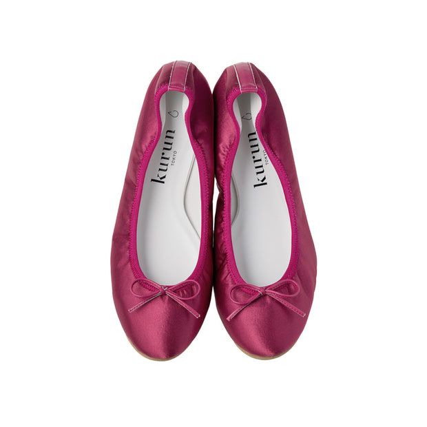 Pauline -Waterproof Satin Fuchsia pink ウォータープルーフサテン