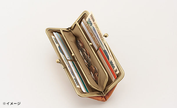 ネコ柄がま口財布 チョコ」のお得通販｜Kuradashi(クラダシ)で