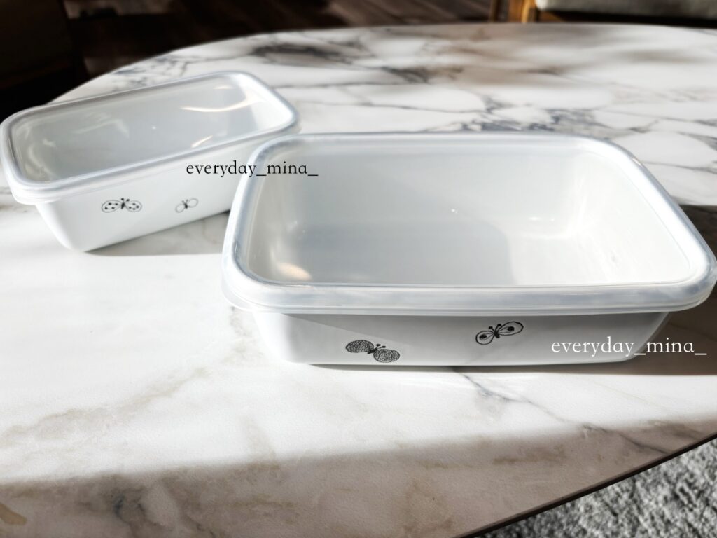 ミナペルホネン野田琺瑯choucho TUTU新品SとMセットでお箱付き ミナ