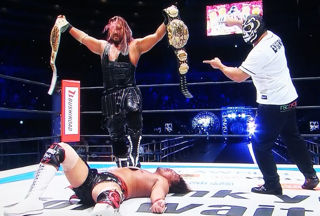 シンニチプレミアム くじ 内藤哲也 エル デスペラード EVIL あたり BIG