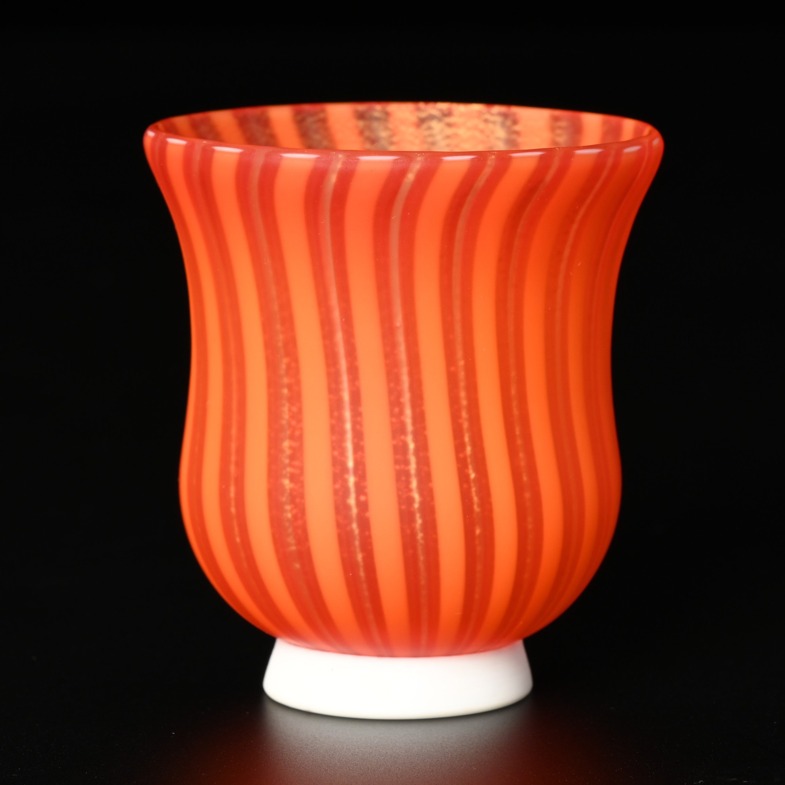 藤田喬平 手吹ヴェニスぐい呑 | 銀座 黒田陶苑オンラインショップ