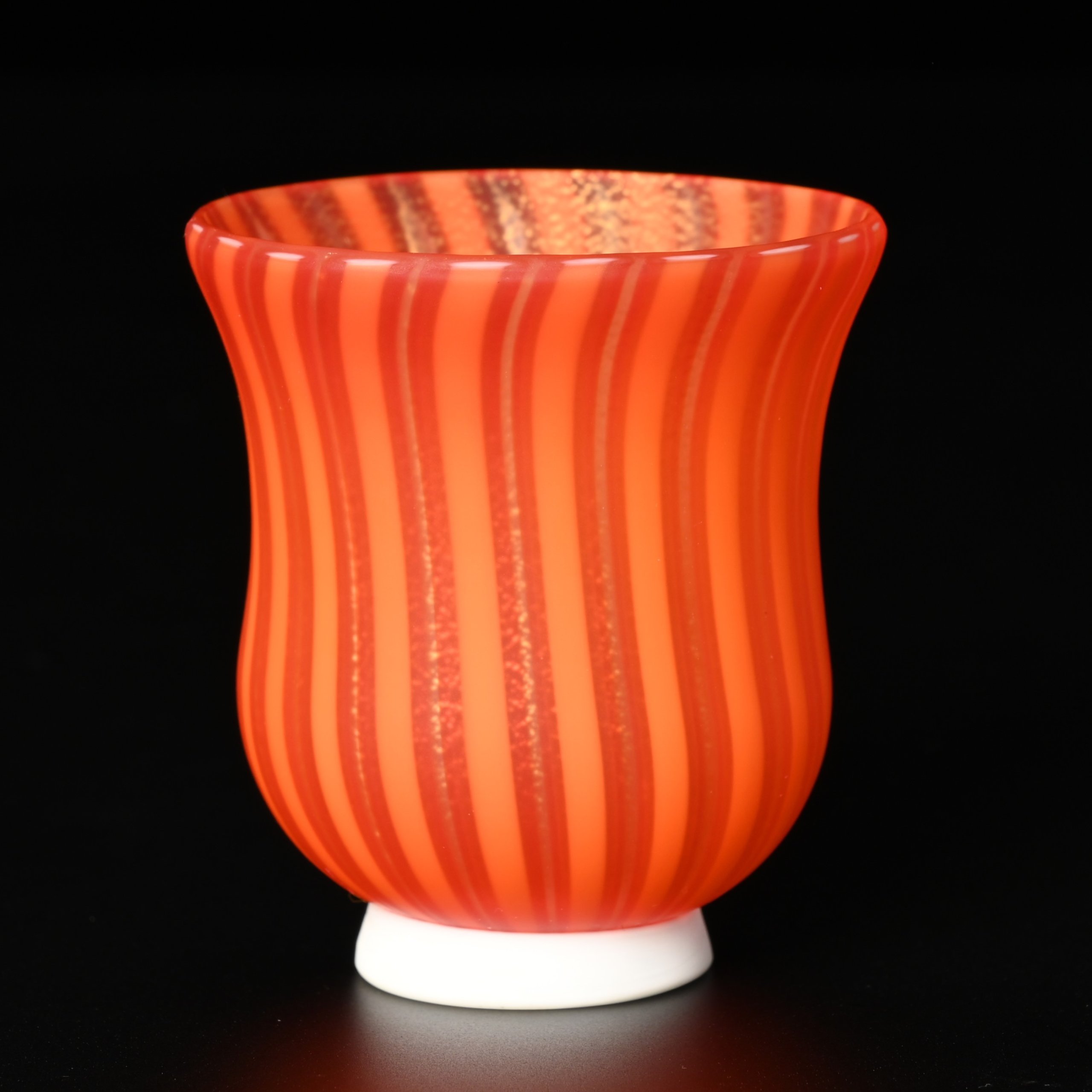 藤田喬平 手吹ヴェニスぐい呑 | 銀座 黒田陶苑オンラインショップ