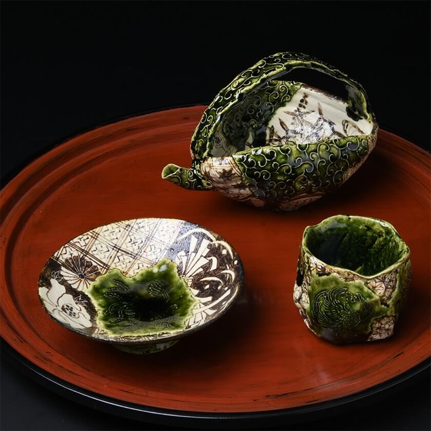 山口真人 個展 ―琳派織部 Ⅴ― | 銀座 黒田陶苑