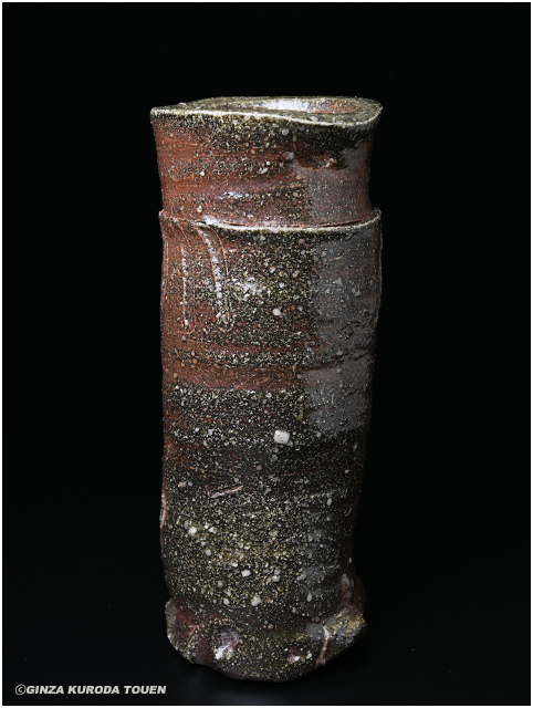 鯉江良二 自然釉花入のこと | 銀座 黒田陶苑