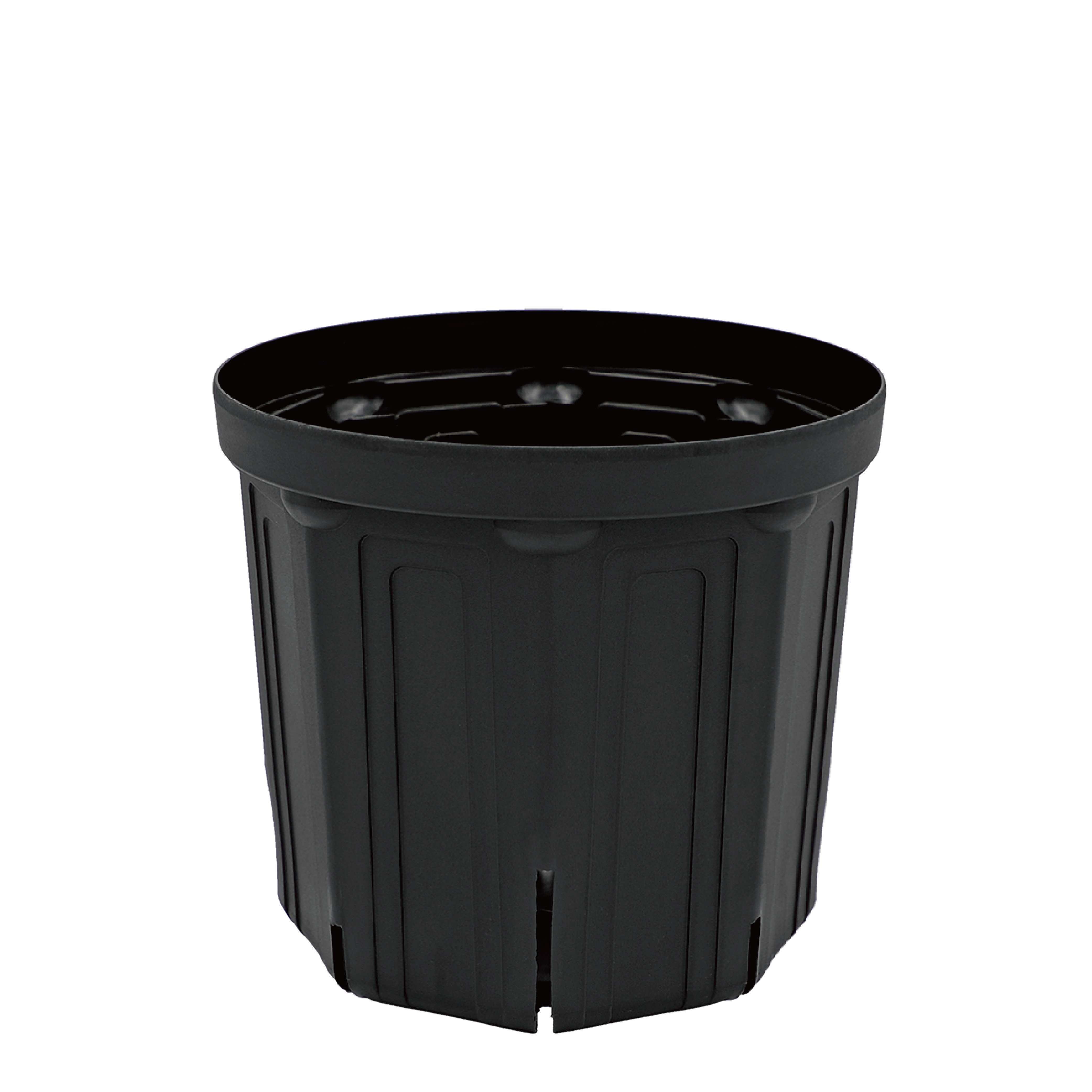 スリット鉢 CSM-240（8号）黒 – KUROKO