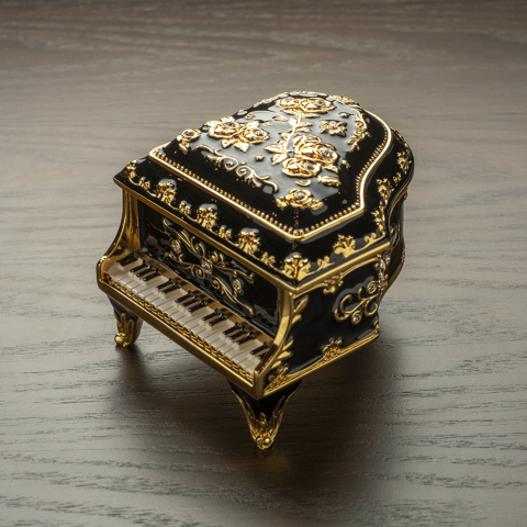 MUSICBOX】ピアノ宝石箱オルゴール | オルゴール | 黒壁公式オンライン